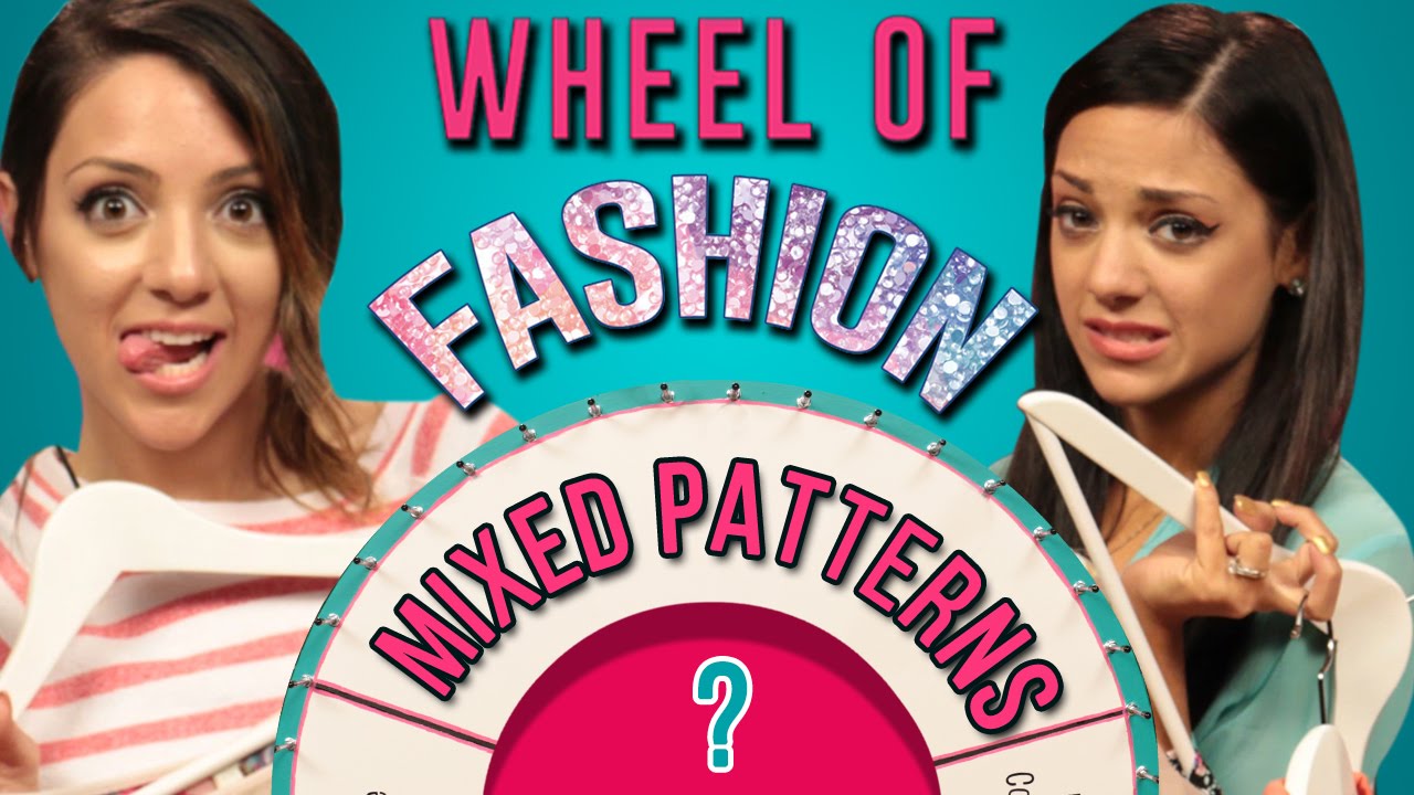 How to Mix Patterns with Niki and Gabi | Wheel of Fashion