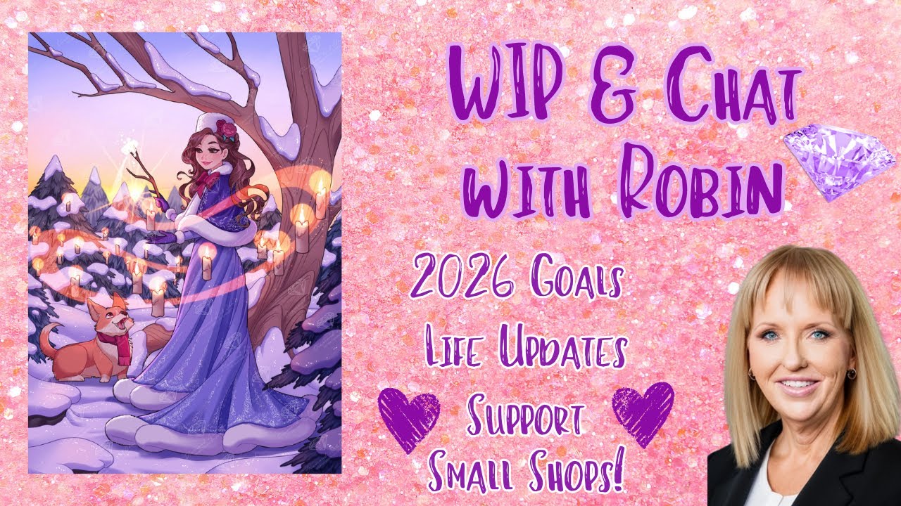 WIP & Chat with Yule by Miss Holly | Life Updates, 2026 Goals & Small Shop Love