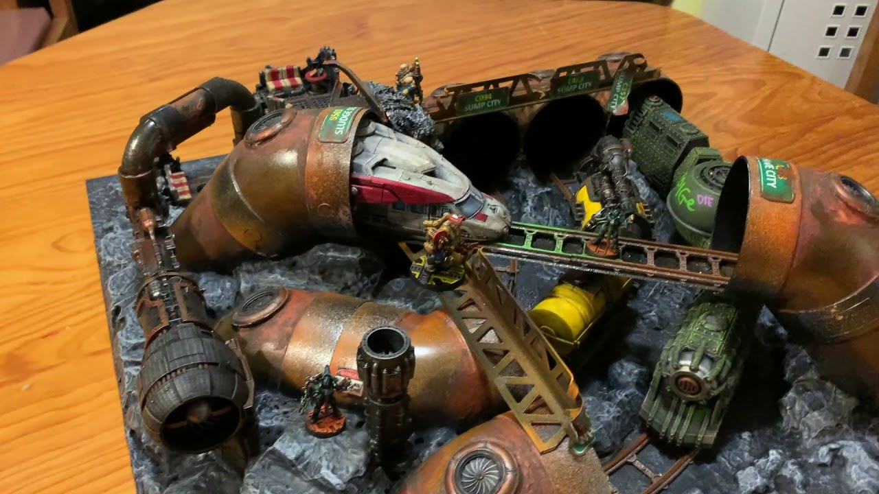 Necromunda Terrain - Rail Lands