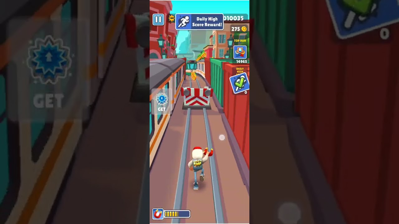 My new Subway Surfers High score 🪩😎 #gaming #gameplay #yt #fypシ 