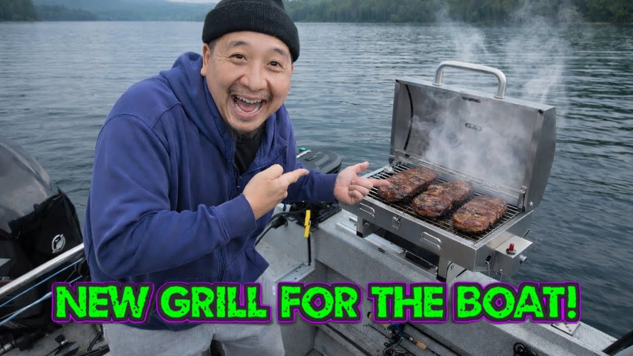 DIY grill for the boat 