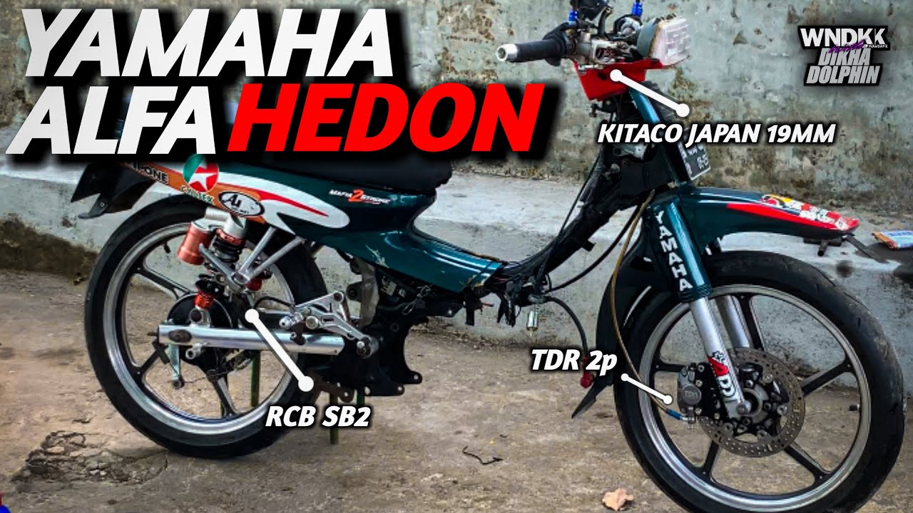 BARANG BEKAS TAPI BERKELAS‼️| Modif Yamaha Alfa tahun 1996