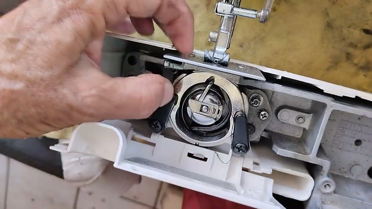 Máquina brother LS-2000. Cambio de tambor. Parte 4 y última.
