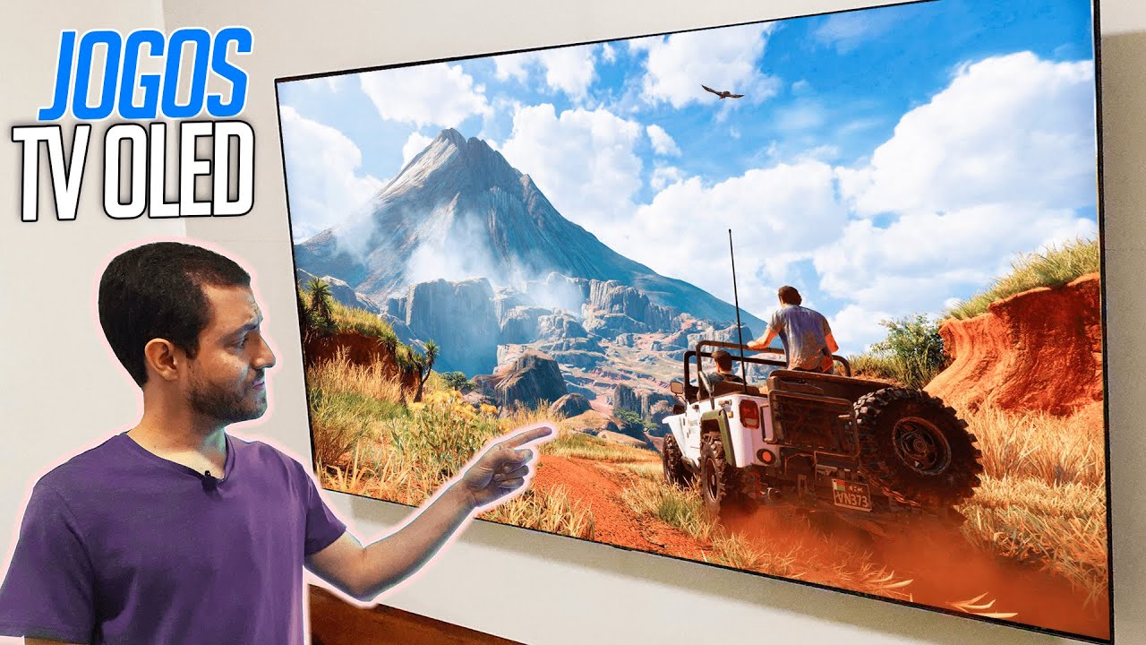 LG OLED + Uncharted 4 = Visuais IMPRESSIONANTES