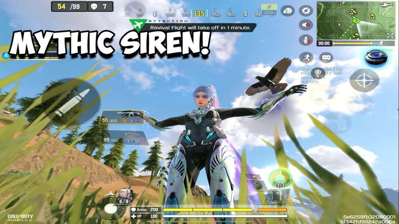 Got My Account Back Gameplay Call of Duty Mobile! Mythic Siren