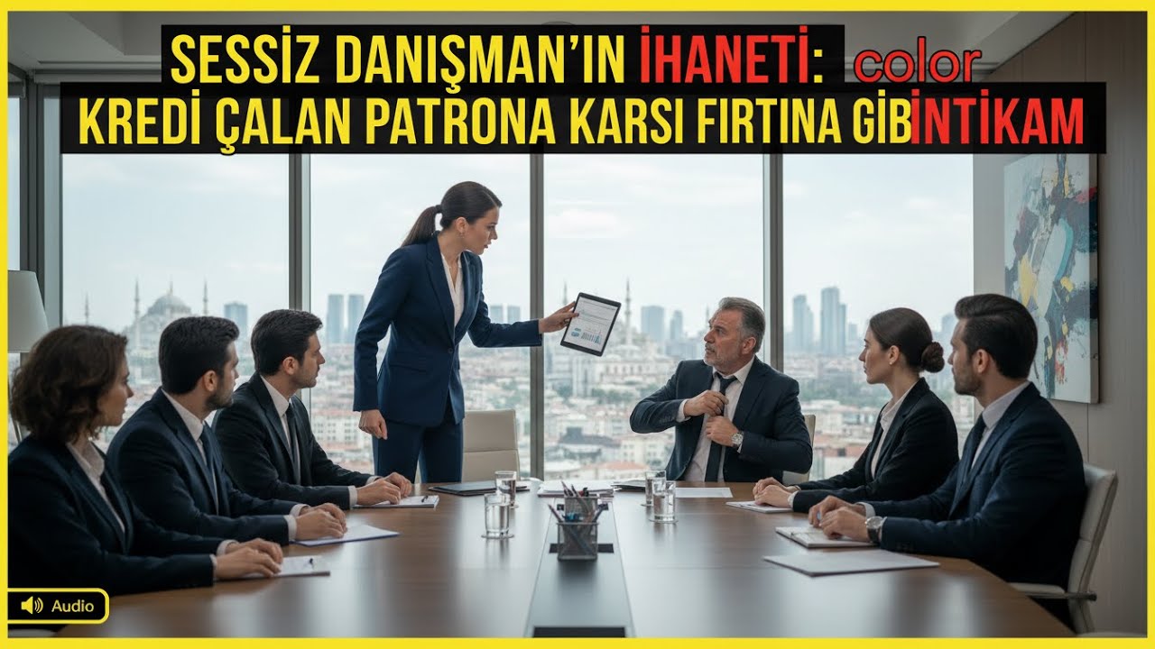Patronunun sunumda emeğini hiçe sayarak kredi çalması + Danışmanın sessiz planıyla şirketin...