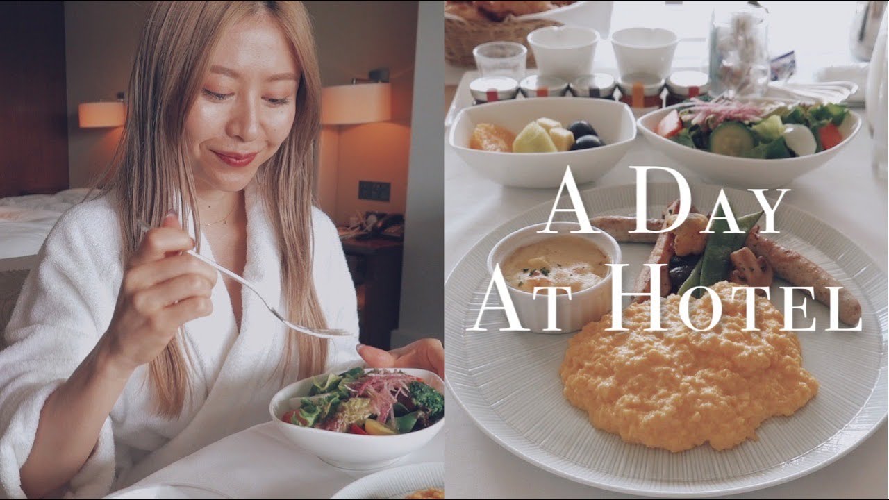 【ホテルVLOG】１人で高級ホテルに泊まったときの最高のすごし方♡