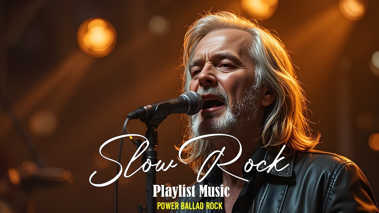 Slow Rock Classic Rock Ballad Collection – Timeless Emotional Rock Songs That Touch the Heart 🎸🔥