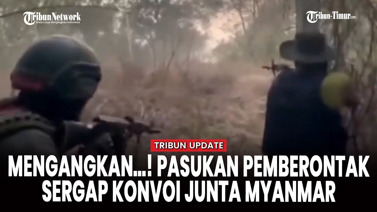 PDF Sergap Konvoi Junta di Monywa, Tembakan Meluncur dari Balik Semak-semak