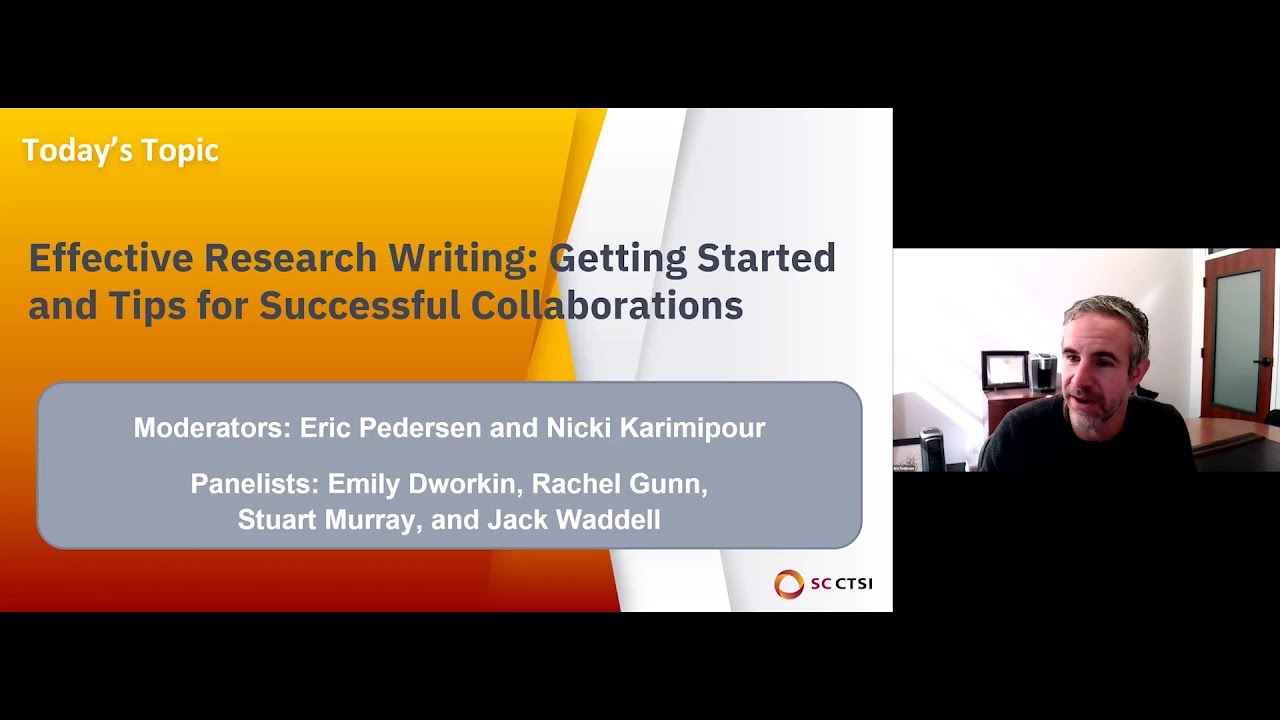 Digital Scholar Webinar - Effective Research Writing