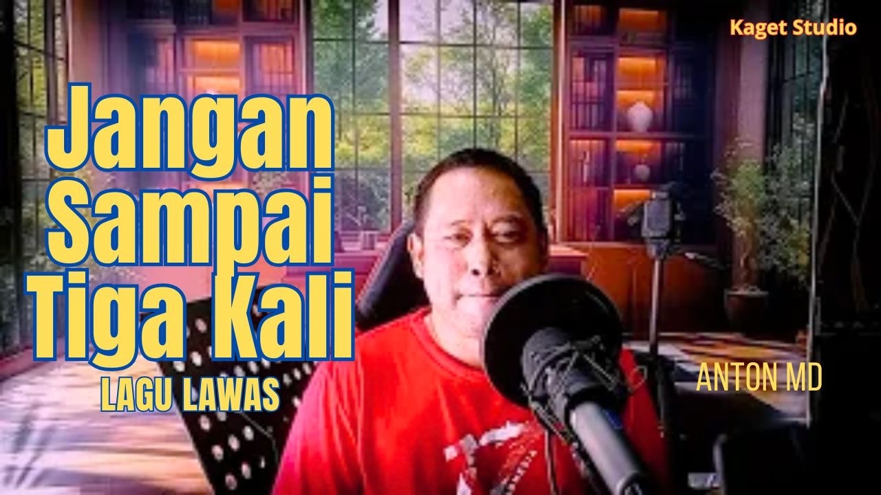 Jangan Sampai Tiga Kali! Karaoke Dangdut Nada Pria | Anton MD