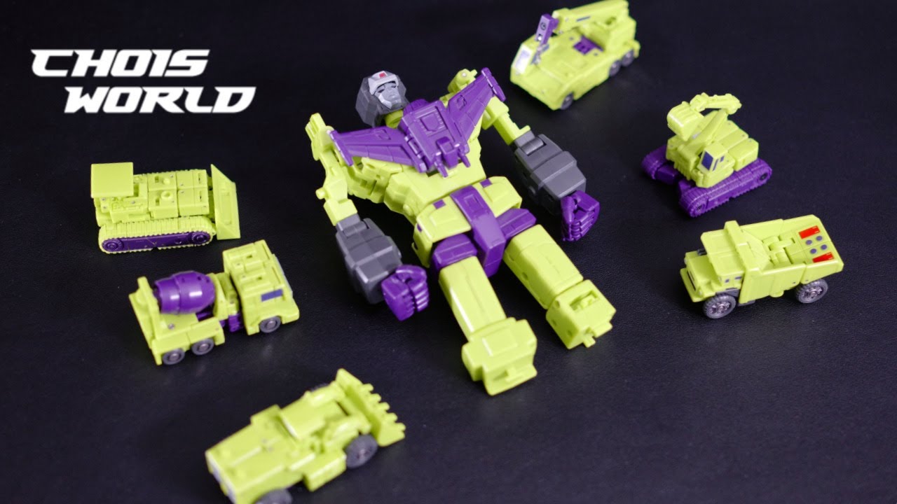 (Fast Transform) Newage Combined Warrior Devastator - Transformers G1