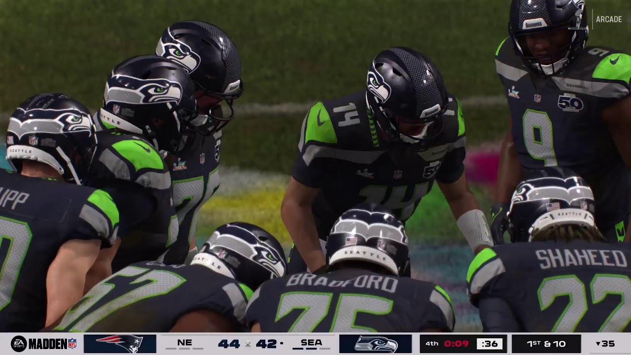 Super Bowl 60 Madden 26 simulation