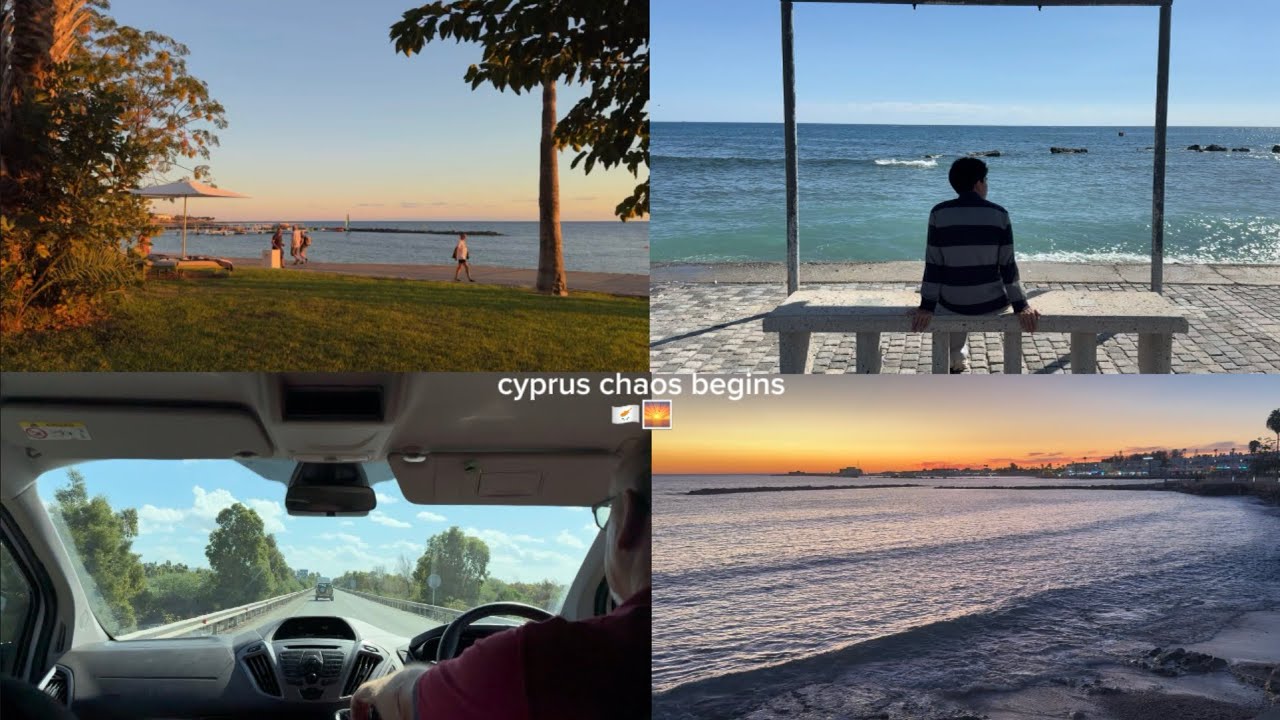 #6 / short escape to cyprus before starting new semester 🇨🇾☀️🌅