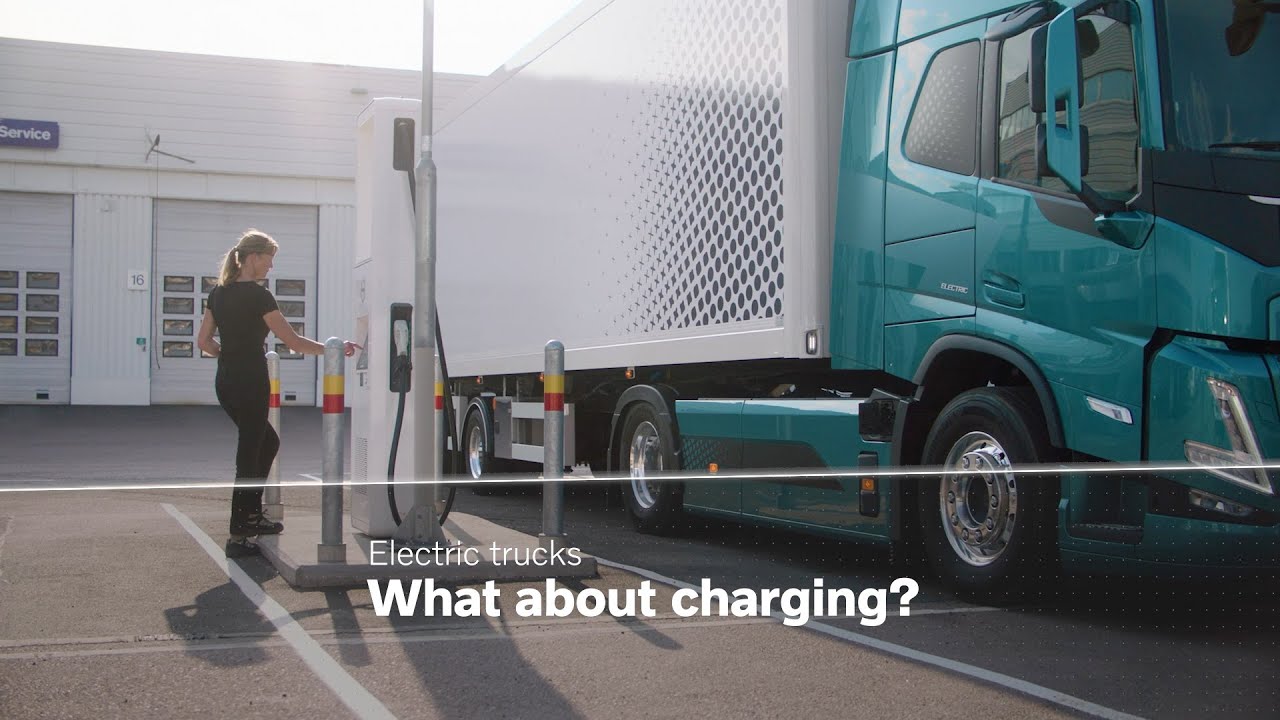 Volvo Trucks – Electric trucks, what about charging?