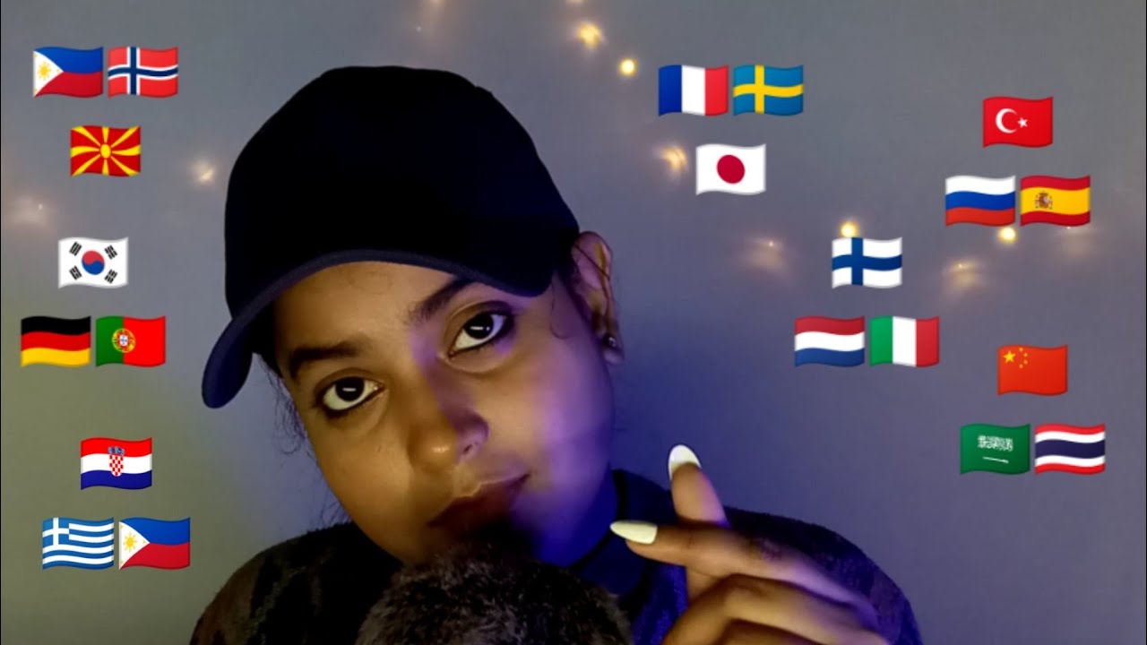 ASMR Whispering in 25+ Different Languages