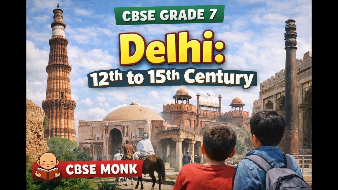 Delhi: 12th to 15th Century MCQ- GRADE 7 -IMPORTANT QUESTIONS