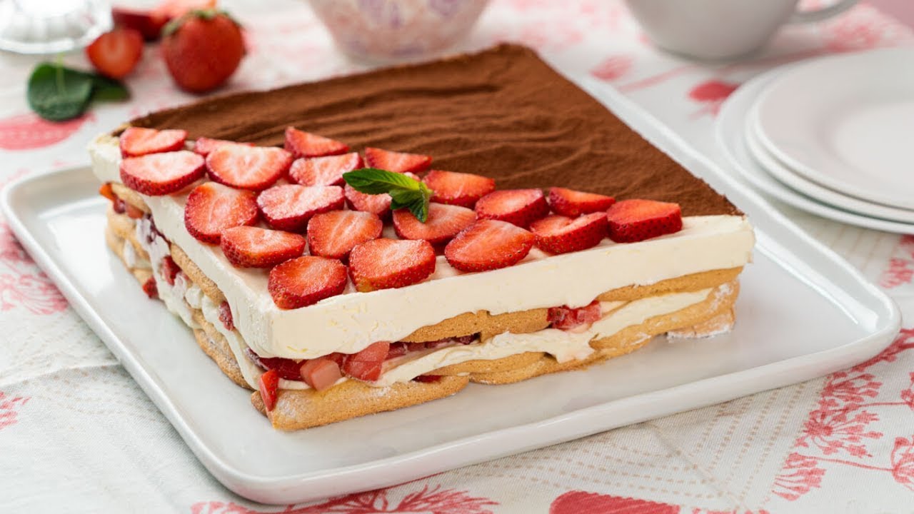 Tiramisú de Fresa