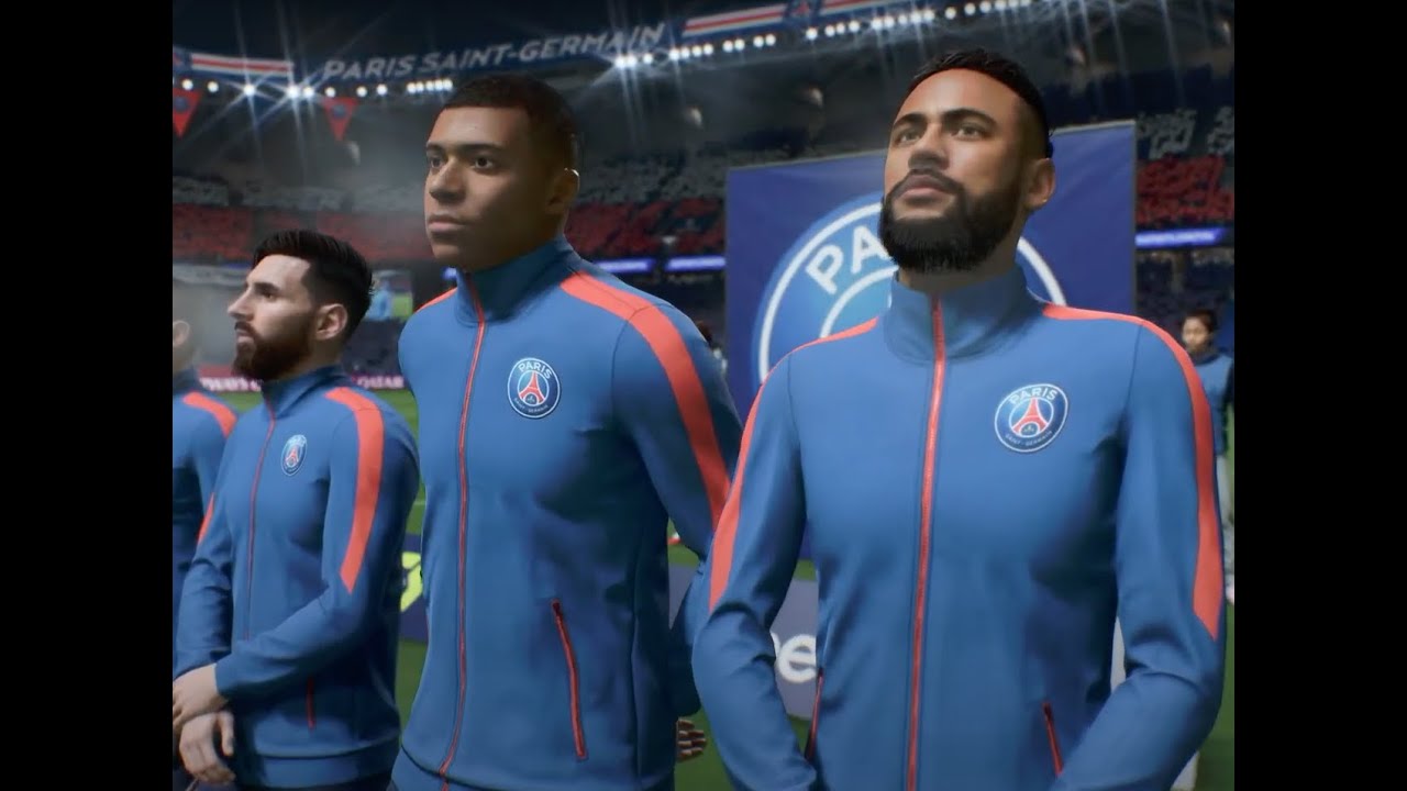 Watch Lionel Messi, Neymar and Mbappe play in FIFA 22