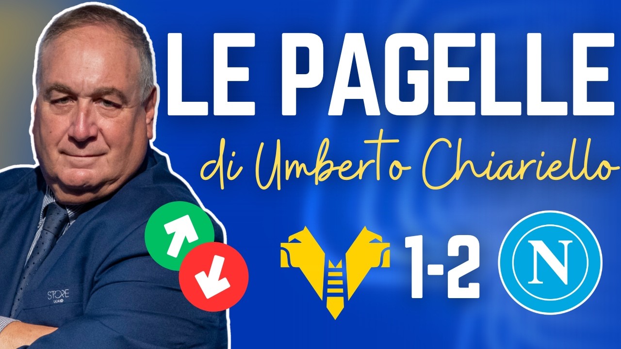 LE PAGELLE CHIARIELLO a CAMPANIA SPORT dopo Verona-Napoli 1-2 del 28/2/2026 | CANALE 21
