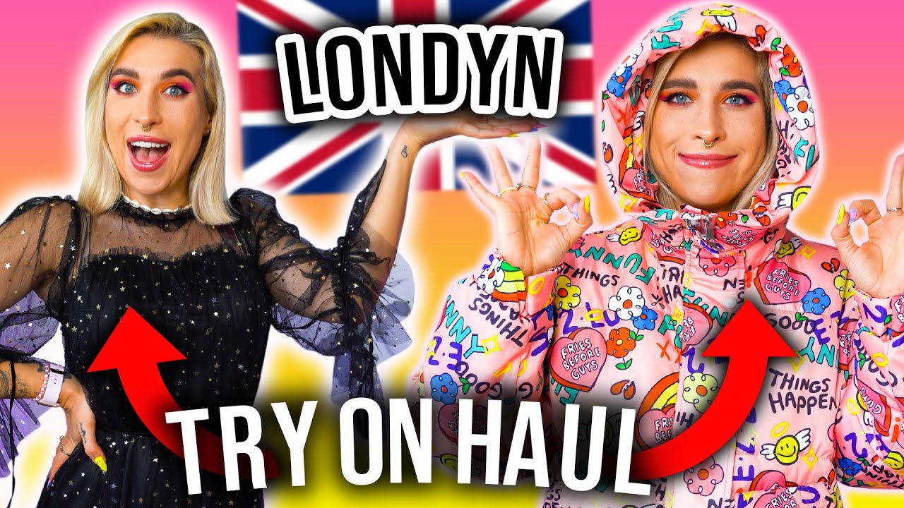 TRY ON HAUL zakupowy z LONDYNU 🇬🇧 mierzymy ubrania! | Agnieszka Grzelak Vlog