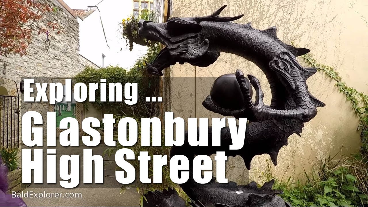 Walk in England: Exploring Glastonbury High Street