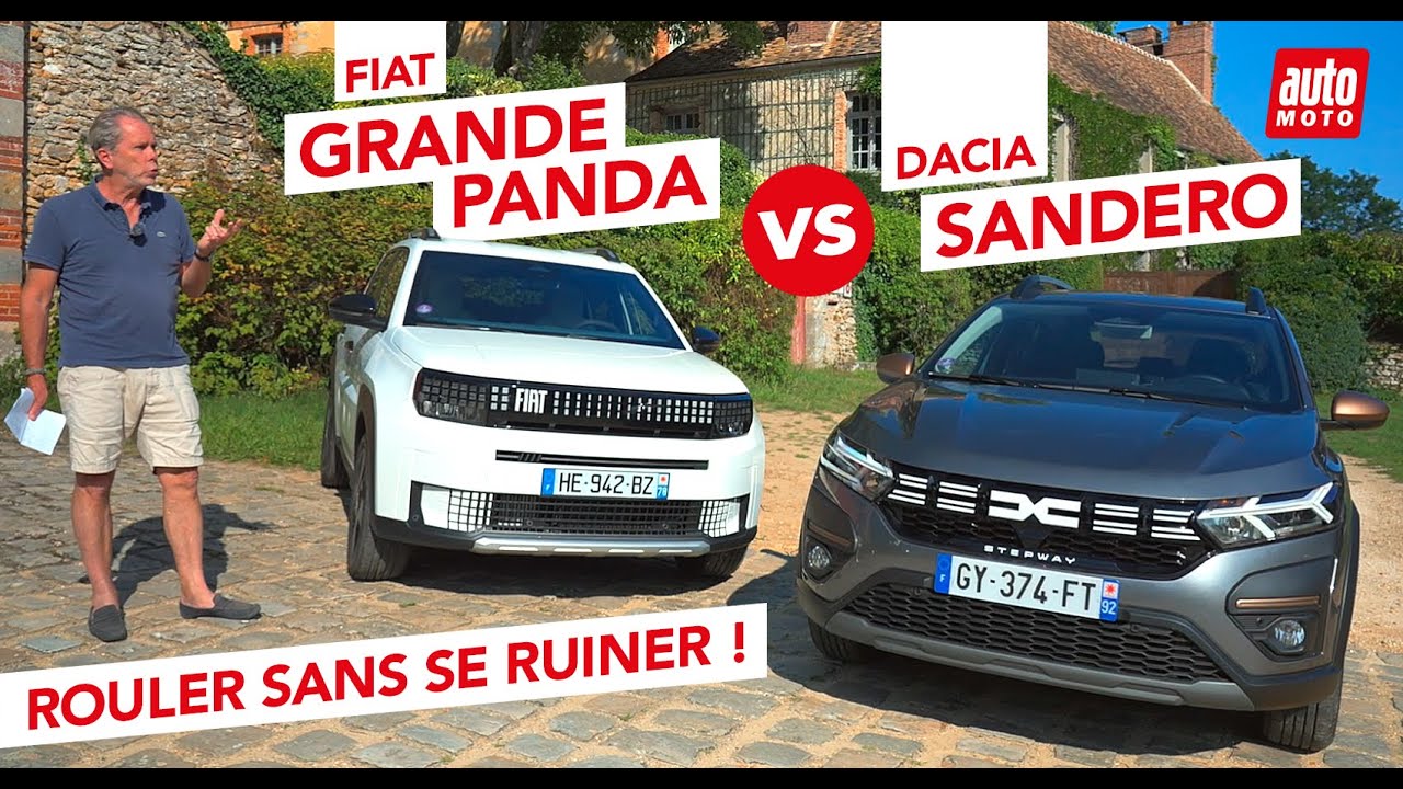 Dacia Sandero vs Fiat Grande Panda : quelle est la meilleure citadine pour les petits budgets ?