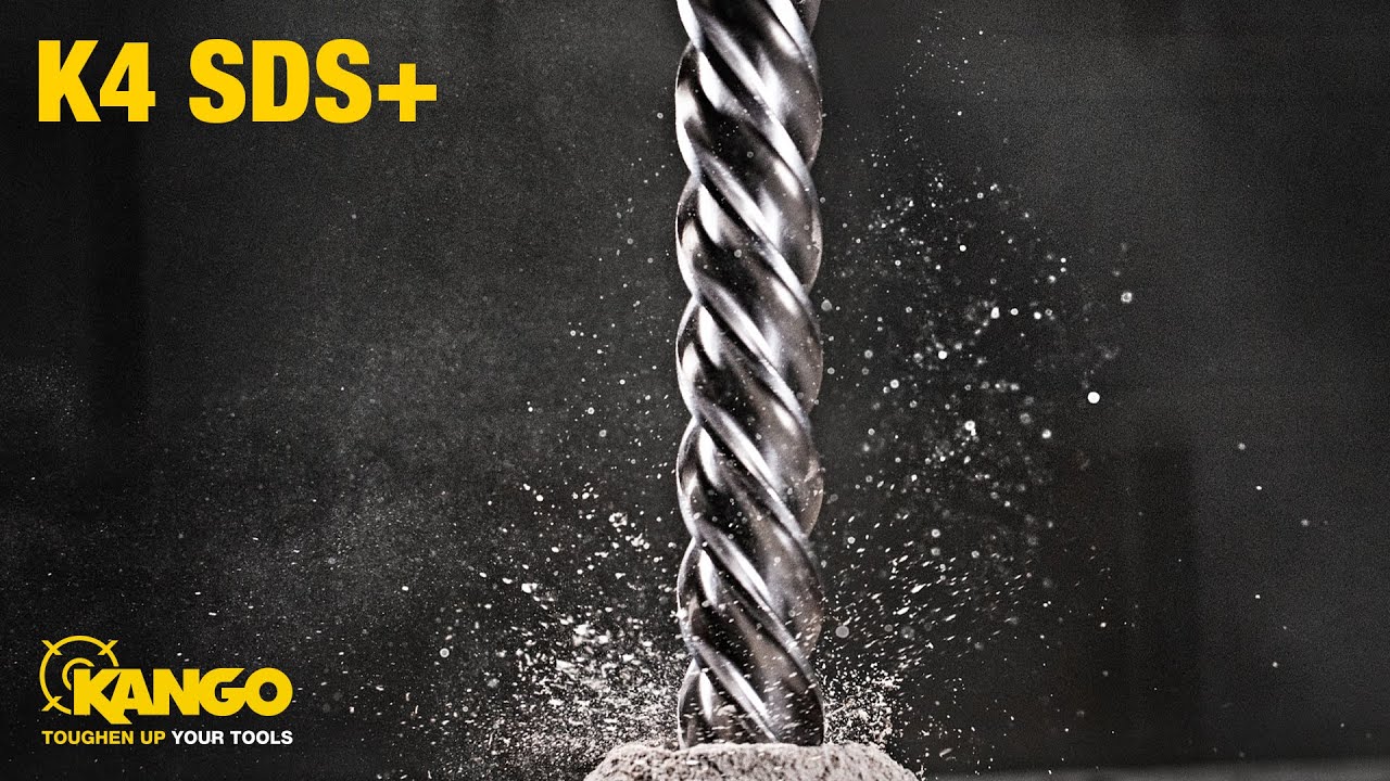 KANGO K4 SDS+ Drill Bits: Unrivalled performance in masonry drilling