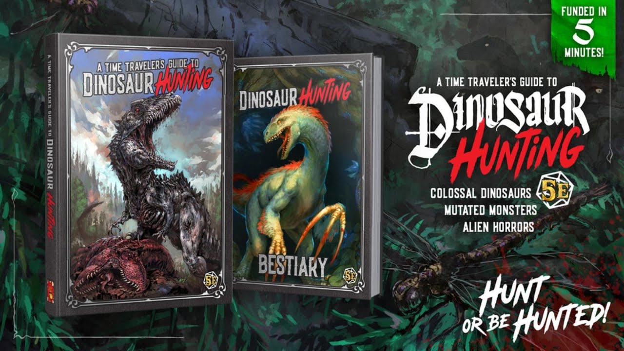🦕 A time traveler's guide to dinosaur hunting 🦖 Face colossal dinos in the largest bestiary for 5e!
