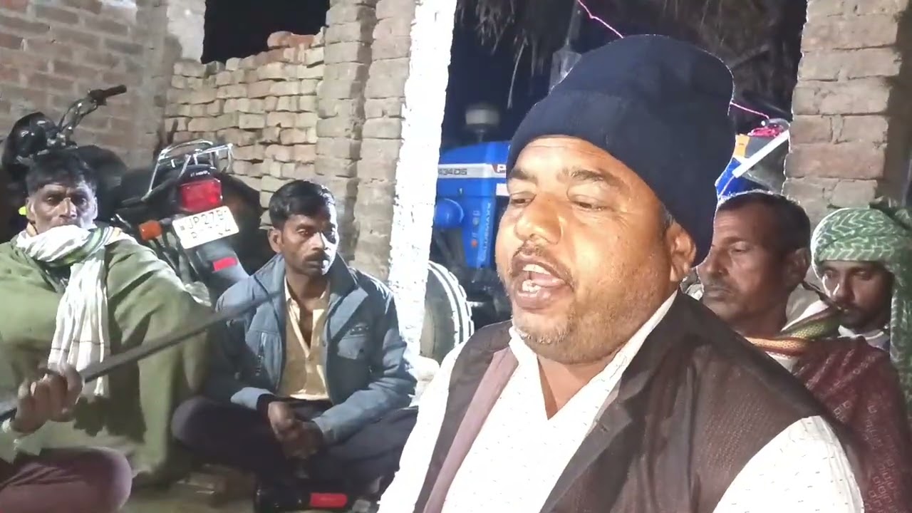 भक्ति भजन। हमें दिल की बीमारी है। श्री राजेश कुमार यादव मोहनपुर कलुआपुर।