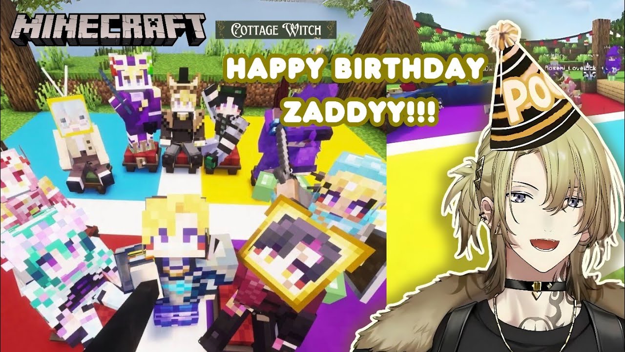 [ #NIJIENchanted ] Luca's Birthday Party! Tell One Nice Or Bad Thing About Zaddy!!!