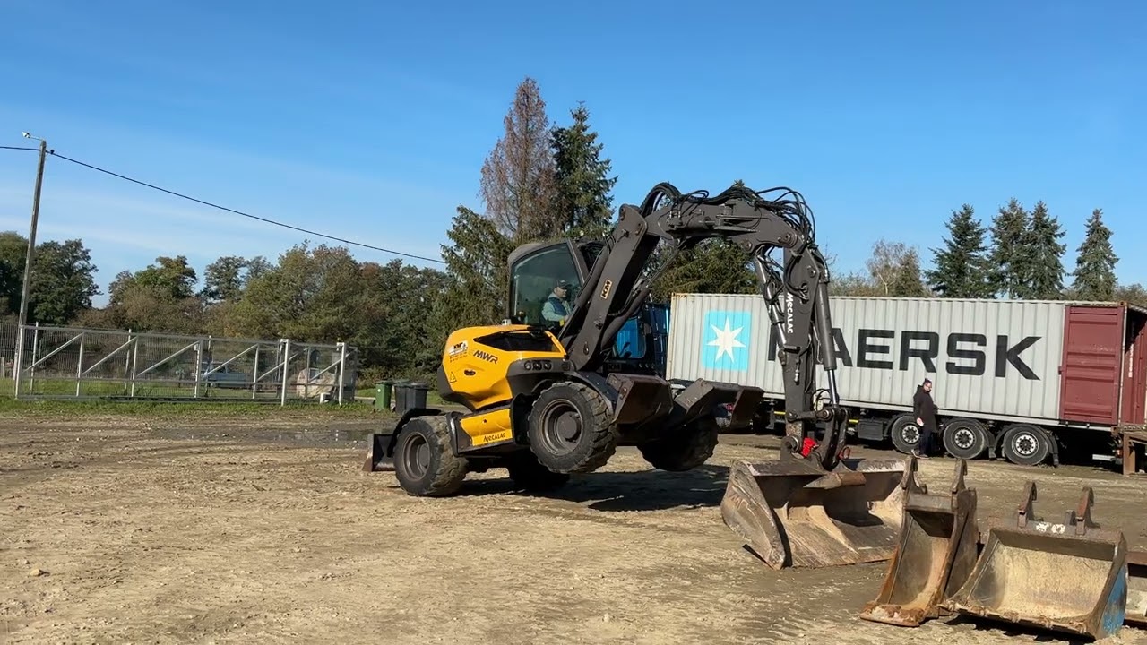 MECALAC 9MWR KOPARKA KOŁOWA 2018R. KM MASZYNY BUDOWLANE WWW.KMRENT.PL 56-300 MILICZ