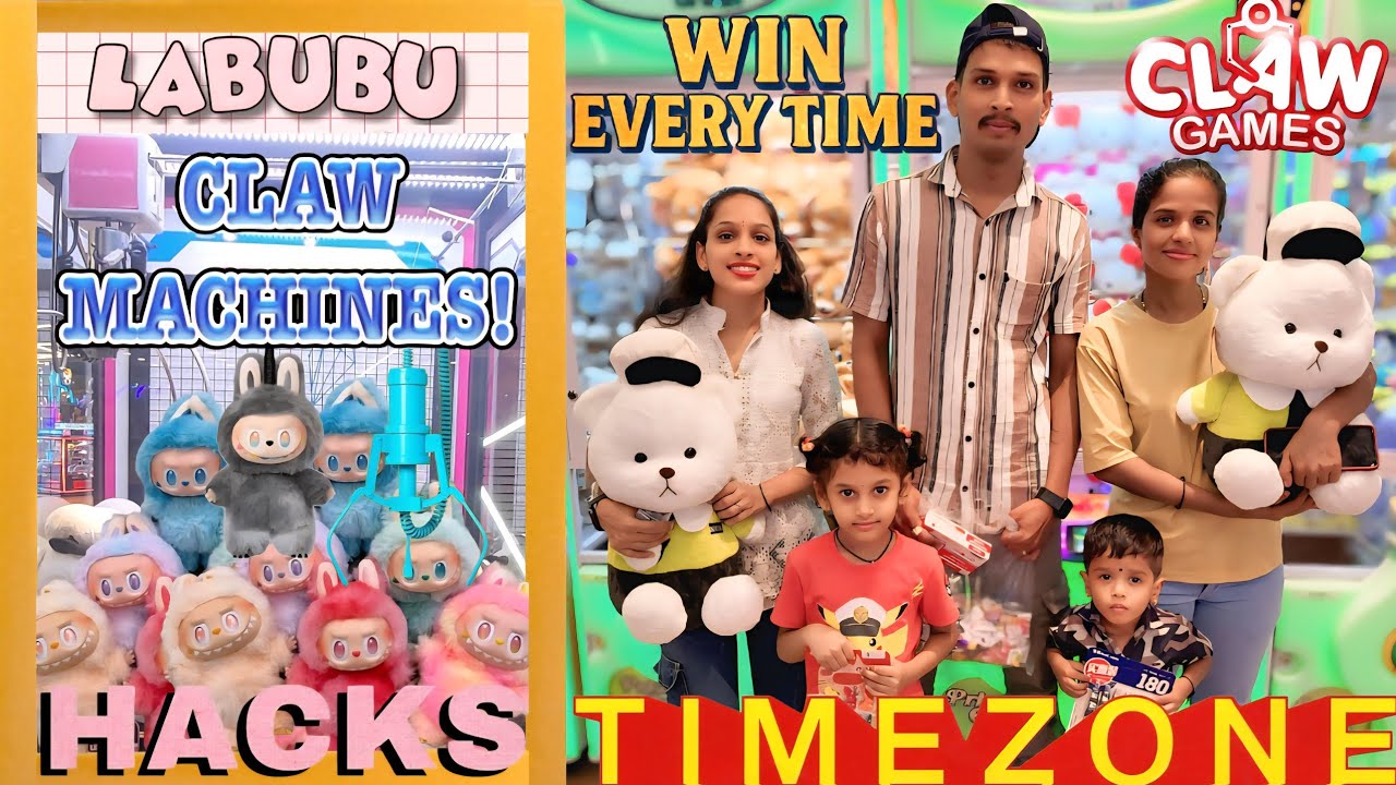 We Hacked a Timezone Claw Machine to Win Every Prize