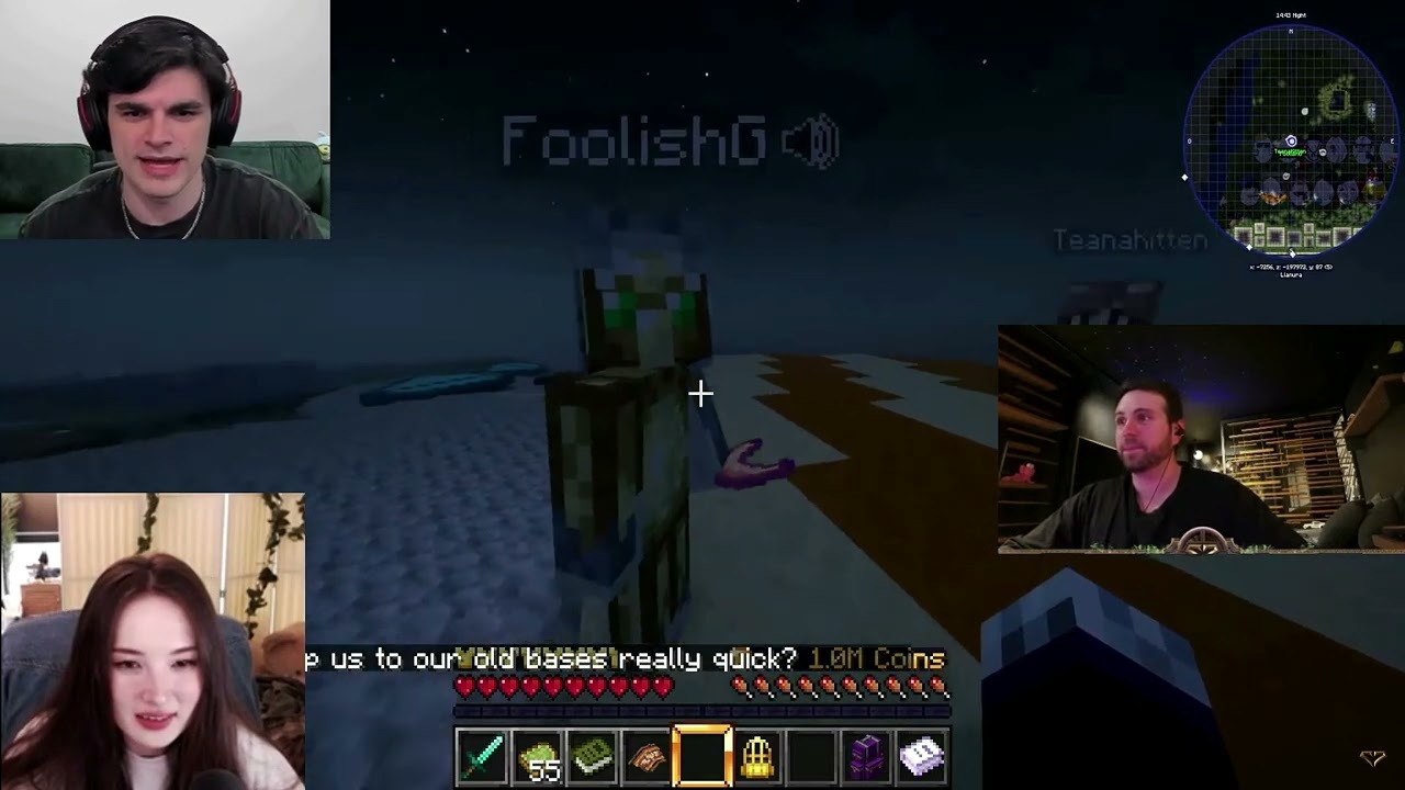 La reacción de TINA cuando conoce a VEGETTA 😮