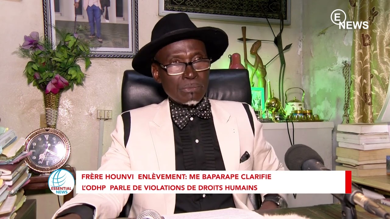 FRÈRE HOUNVI  ME BAPARAPÉ CLARIFIE SON ENLÈVEMENT ET DÉNONCE