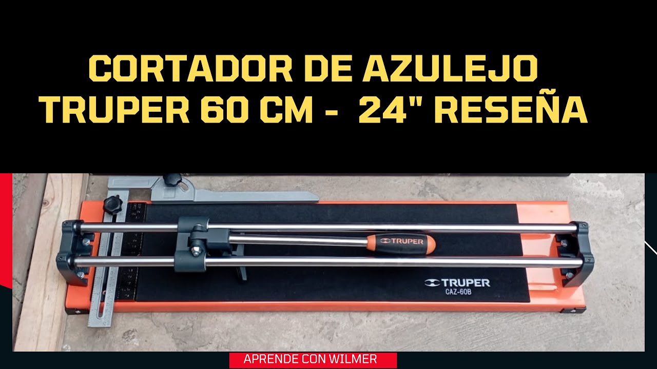 Cortador de Azulejo Truper 60 cm ó 24