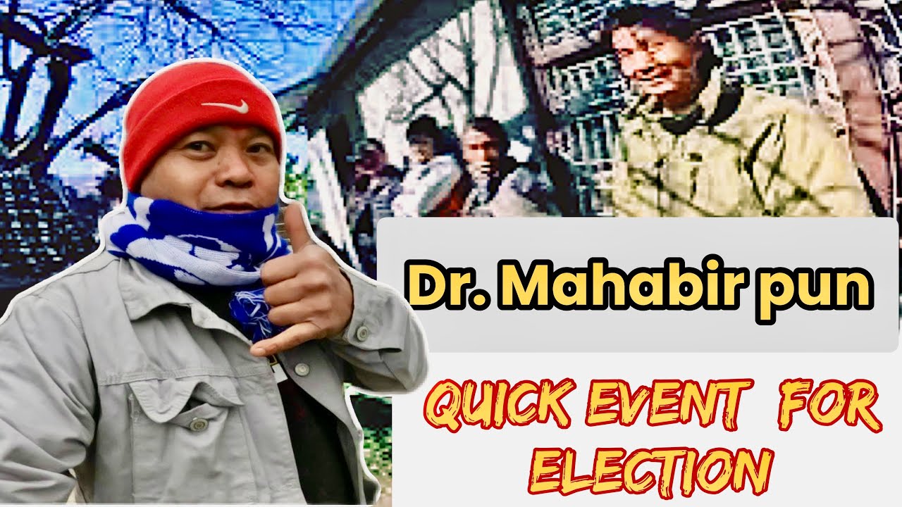 Dr mahabir pun Quick election events ​@VILLAGELIFESTYLE2024-y8z 