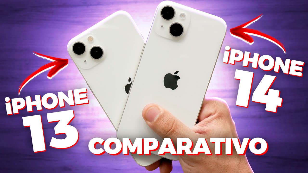 iPHONE 14 vs iPHONE 13 | Qual é melhor? COMPARATIVO!