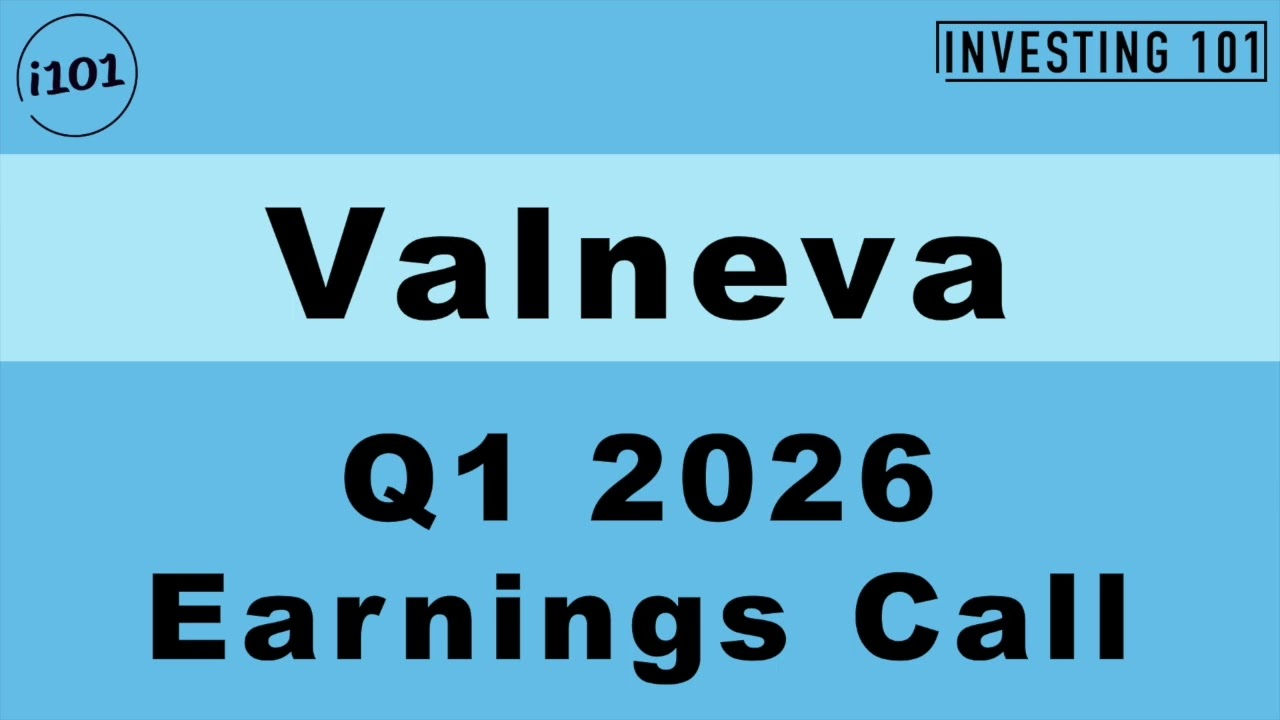 Valneva Q1 2026 Earnings Call | Product Sales Up 15% On Strong Ixchiq Uptake And Travel Recovery