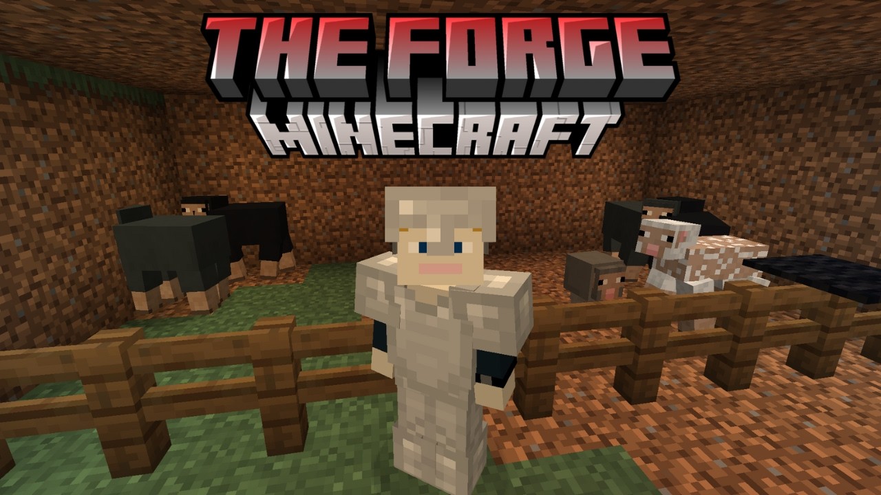 The Forge - Episode 4 - The Cows and The Sheep? | Minecraft
