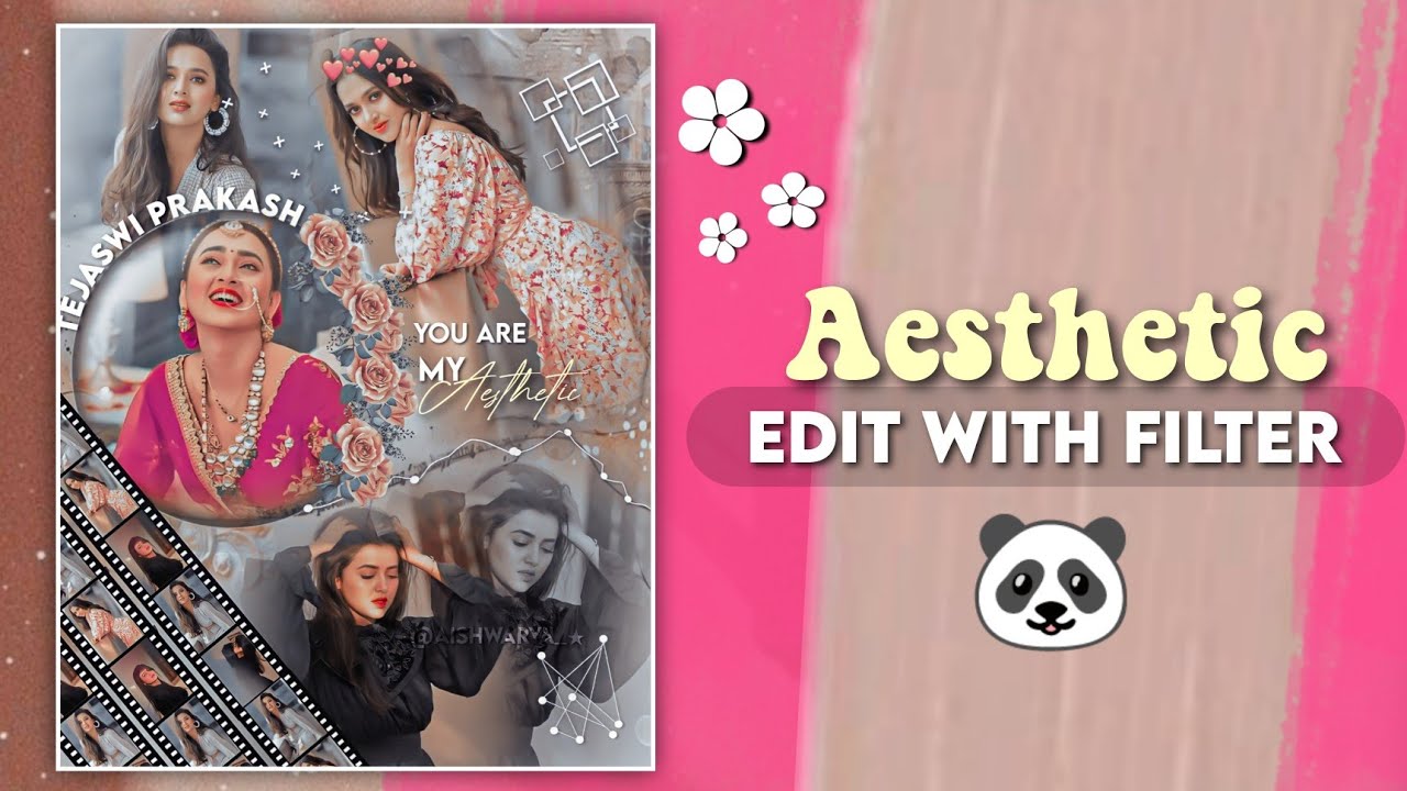 PicsArt Best Editing Tutorial For Fanpage 🌈 // Aesthetic & Trending // #tejaswiprakash