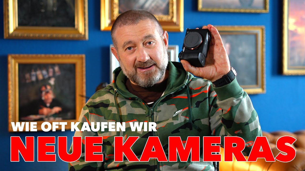 Wie oft kaufen wir neue Kameras?