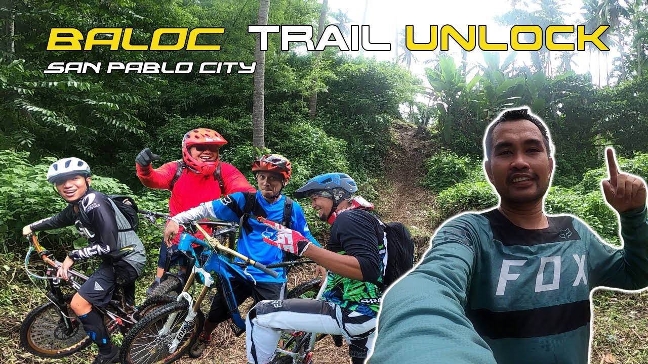 Baloc MTB trail in San Pablo City
