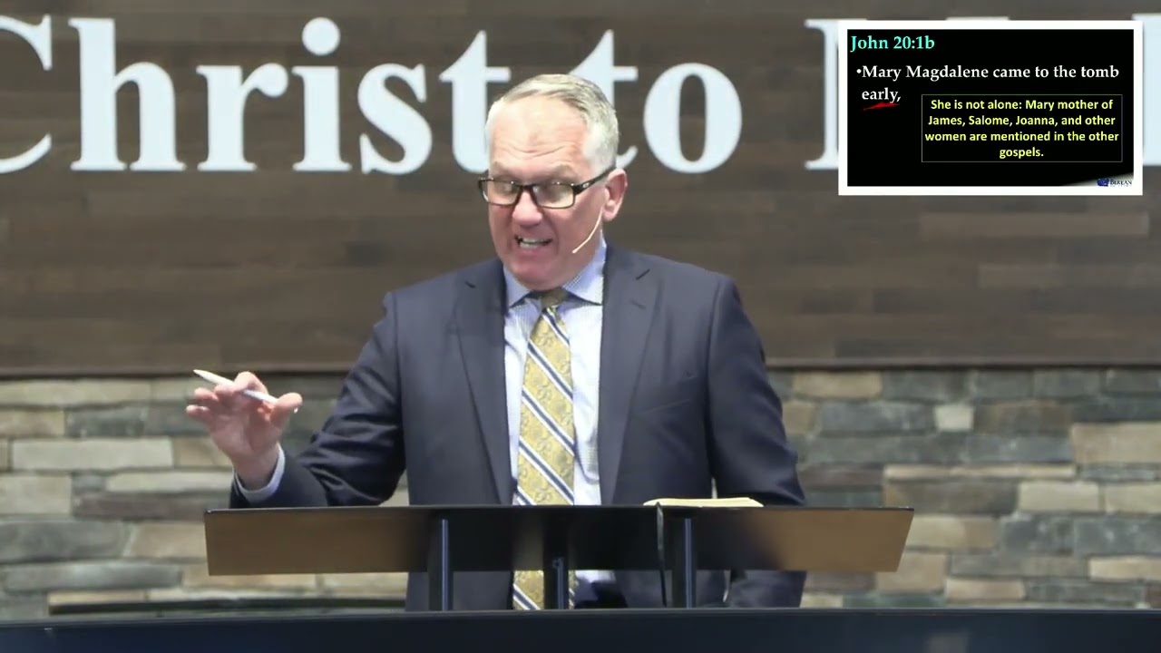 Discovering the Empty Tomb | John - Jesus is the Christ | John 20:1-10 | Pastor Sean E. Harris
