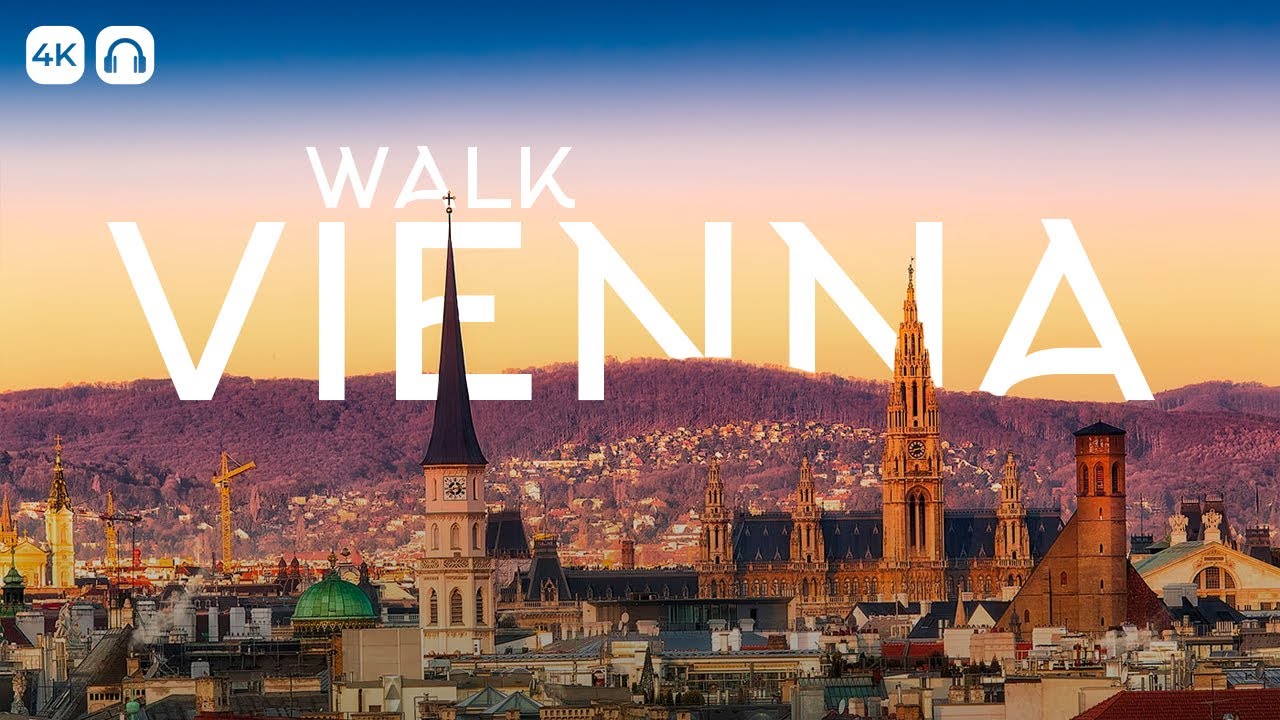 ВЕНА ПРОГУЛКА 2023 | 4К Прогулочные туры | Лучшие места на планете