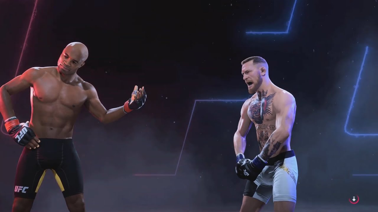 Anderson Silva vs Prime McGregor - CPU vs CPU - UFC 5