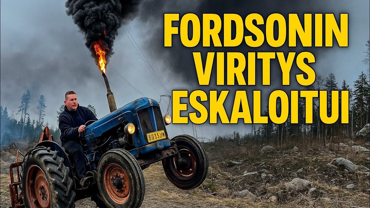 FORDSONIN VIRITYS ESKALOITUI MUTTA PERKAAKO SE?