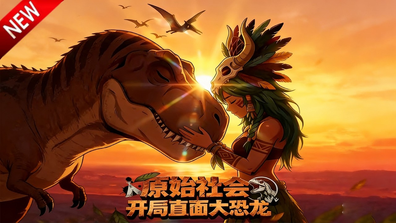 💥【新番上线】职场人穿越恐龙原始社会，激活合成系统，造现代科技碾压一切，建立帝国！《原始社会：开局直面大恐龙》全集 Multi SUB #热血 #漫剧 #动漫魔女