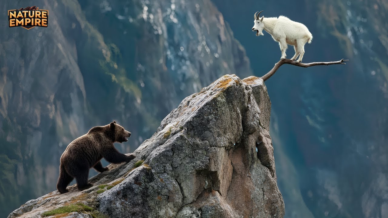 Oso vs Cabra Montesa | La Caza Imposible en las Monta&ntilde;as Rocosas &ndash; Documental Completo