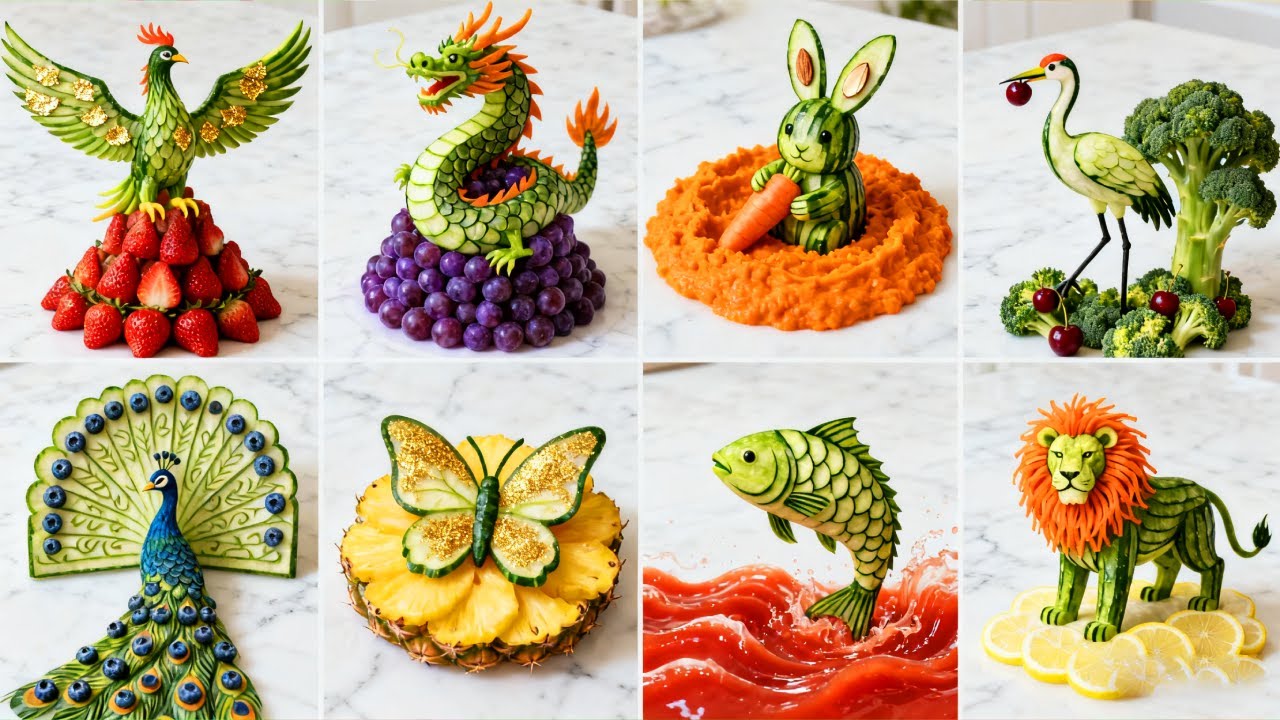 Fruit Carver, Creating Exquisite Platters with Cuc